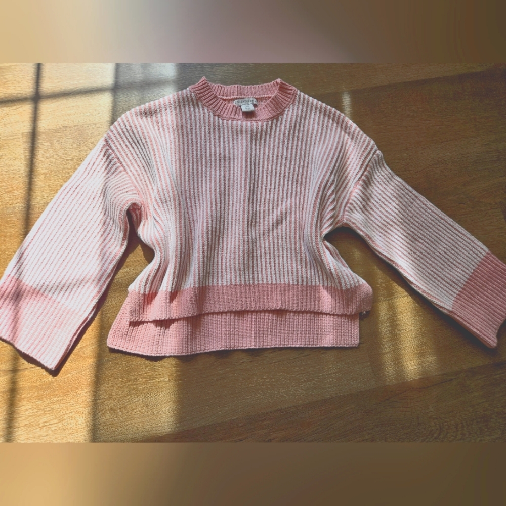 Pink Striped Sweater Sincerely Jules